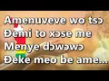 Togo gospel : Amenuveve wo tso demi to xose me, ewe praise medley, gospel reggae, gospel song