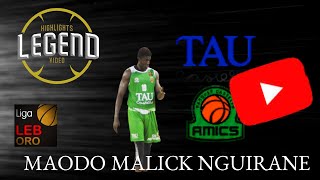 Highlights Basketball MAODO MALICK NGUIRANE / SENEGAL / SPAIN /LEB ORO 2016/2017