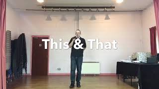 BEGINNER LINE DANCE LESSON 10 - This & That