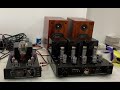 MingDa MC-7R  Pre-Amplifier +  Willsenton R8 KT88/EL34 x4 Tube Power Amplifier Good matched