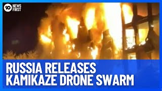 Russia Unleashes Kamikaze Drones In Ukraine | 10 News First