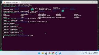 CakePHP 4 - bin/cake bash completion