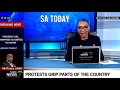 Discussion on protests gripping the country