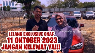 BESOK ADA LELANG EXCLUSIVE CNAF LOH!!! JANGAN SAMPAI KELEWAT YA!!!