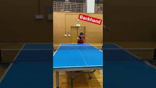 Backhand #backhand #tabletennis #卓球 #shorts