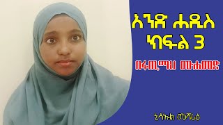 አንድ ሐዲስ ክፍል 3 (በፋጢማህ ሙሐመድ)@nisaulmesharietube3513