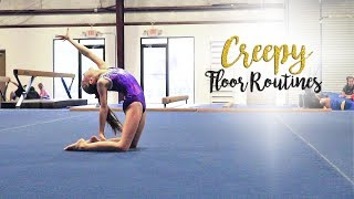 Creepy Gymnastics Floor Routines| Mollie SGG