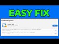 How To Fix Windows Update Error 0x80071a91