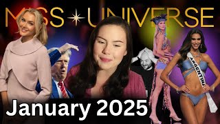 Everything You Missed in January 2025👑 (Miss Universe 2025 Update)