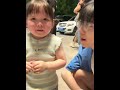 被你甜甜的笑给打败被小孩子治愈的一天 一颗肉丸子 人类幼崽