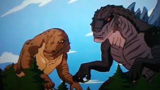 Did zilla jr meet komodithrax before