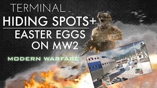 MW2 - Best Hiding Spots & Easter Eggs on Terminal