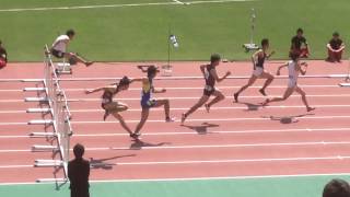 第81回東海学生陸上競技対校選手権大会  男子110mH 予選第3組 2015/5/16