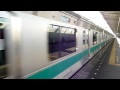 【hd】jr常磐線e233系 2000番台 代々木上原 c 01 駅発車