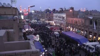 Walk to Karbala, Ziyara of Imam Hussain, Arbaeen. HD مشاي زوار الحسين كربلاء