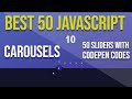 Top best 50 javascript carousel slider | Image carousels javascript | Image Sliders