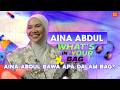 Aina Abdul Tak Suka Ada Bag Dalam Bag! Menarik! | What's In Your...