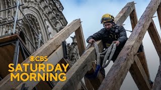 Meet the American craftsman helping rebuild France's Notre Dame cathedral