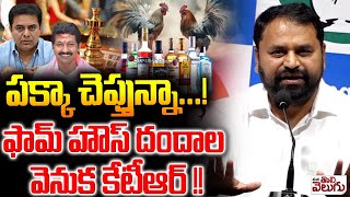 ఫామ్ హౌస్ దందాల వెనుక కేటీఆర్ !! | Farm House Kodi Pandalu Behind KTR Says Addanki dayakar