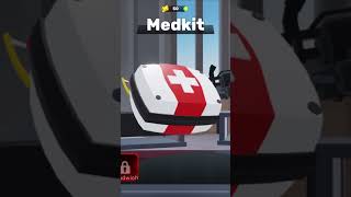 Medkit and exo gun bought in #roblox #rivals