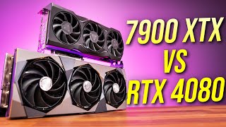 7900 XTX vs RTX 4080, 20 Games at 4K, 1440p & 1080p