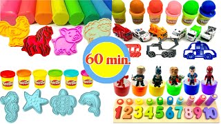 Learn Numbers, Colors and Animals with PlayDoh | Best Preschool Toddler Fun Toy Compilation