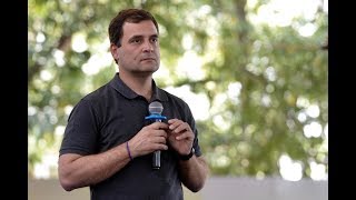 Congress President Rahul Gandhi interacts with students at Stella Maris Women’s College, Chennai