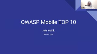 OWASP Mobile Top 10 | Adel Mallik