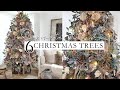 6 Christmas Trees - Decorate with me