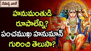 హనుమంతుడి రూపాలేన్ని? పంచముఖ హనుమాన్ గురించి తెలుసా? - రహస్యవాణి