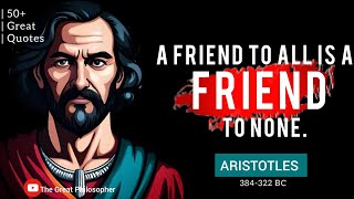 ARISTOTLE : The Greek Philosopher | Quotes