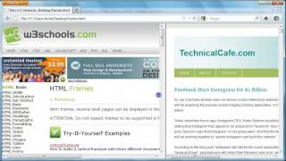 HTML Tutorial 21 Frames and its use