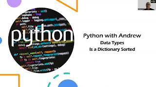 Python - Is a Dictionary sorted?