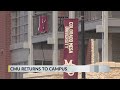 CMU Students Return to Campus