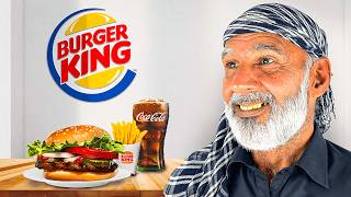 Villagers in Their 60s Try Burger King