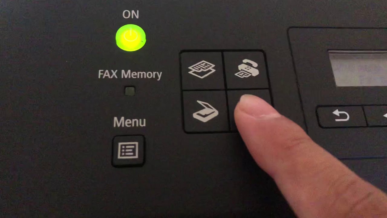 How To Connect Canon Printer To Wireless Network - YouTube