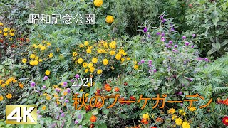 2021 昭和記念公園 秋のブーケガーデン 【4K】