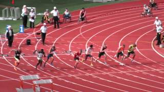 100M Semi3 Trae Williams 10.36 Australian Championships 2015