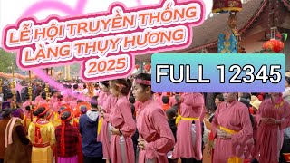 rước kiệu bay quay đầy kỳ bí -  Lễ hội làng Thụy hương 2025 - Lễ hội truyền thống Hà Nội -Full 12345