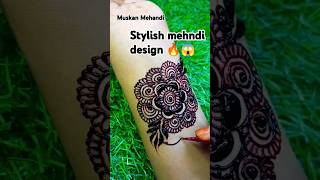 Stylish dubai #henna design for beginners #shortsfeed #trending #viralshort#viralvideo#simplemehndi