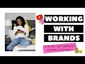 How To Work With Brands And Get Paid | Q&A