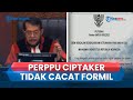 Tok! MK Tolak Gugatan Perppu Cipta Kerja, Anwar Usman: Secara Formil Tidak Bertentangan dengan UUD