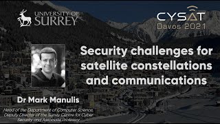 CYSAT '21: Mark Manulis 