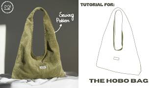 HOW TO SEW A HOBO BAG | Beginner friendly | PDF-sewing pattern | EGP001
