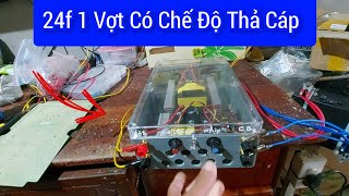 kích cá tổng hợp 1 vợt 3 chế độ thả lạnh 24f nhỏ cá lên đẹp bảo hành 8 tháng