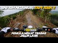 SALAH GAS DIKIT AUTO PINDAH ALAM!! PEMULA NEKAT TRABAS JALUR LICIN ( Bukit Ksatria #1 )