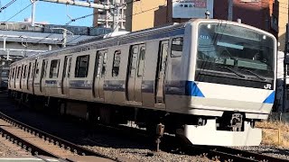 【有名な踏切】3156M 常磐快速線 E531系K415＋K457編成 特別快速 品川行 三河島～日暮里間 通過 1229-32