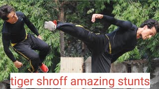 tiger shroff non stop amazing stunt || #tigershroffstunt #shorts