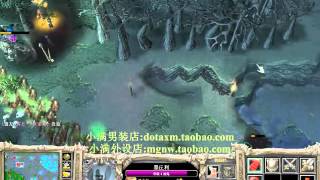 【小满dota】疯脸大晕的暴力幽鬼！27杀力挽狂澜！