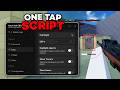 [FREE] One Tap Script | Silent Aim, Aimbot, Hitbox Expander, Player ESP | PC & MOBILE